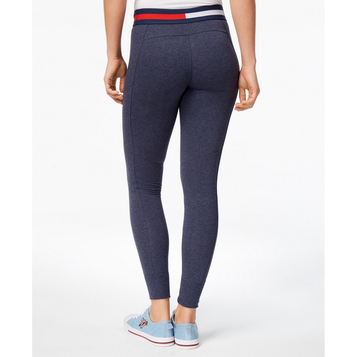TOMMY HILFIGER NEW Women/'s Sport Logo Leggings TEDO