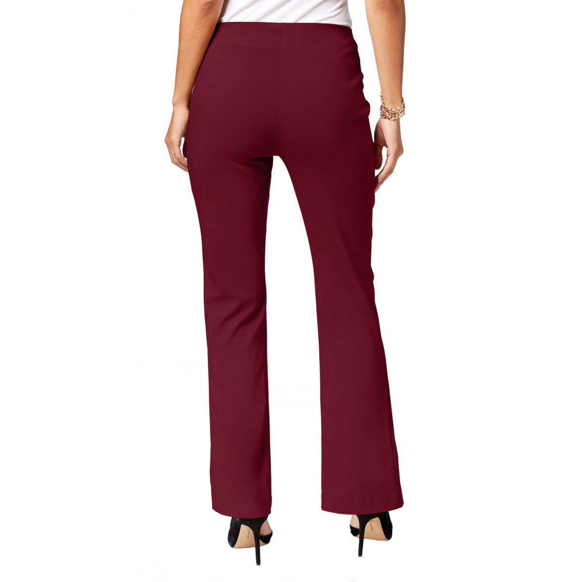 INC BE BOLD NEW Women/'s Curvy Pull-on Mid Rise Bootcut Pants TEDO