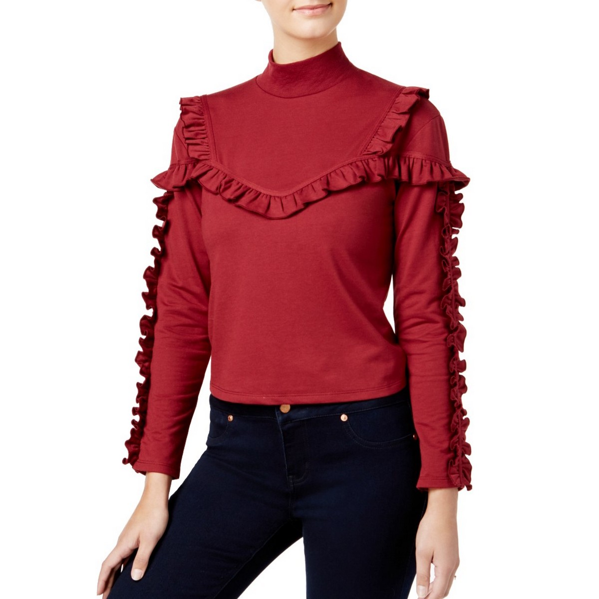 Buffalo Jeans Womens 1451 Maroon 