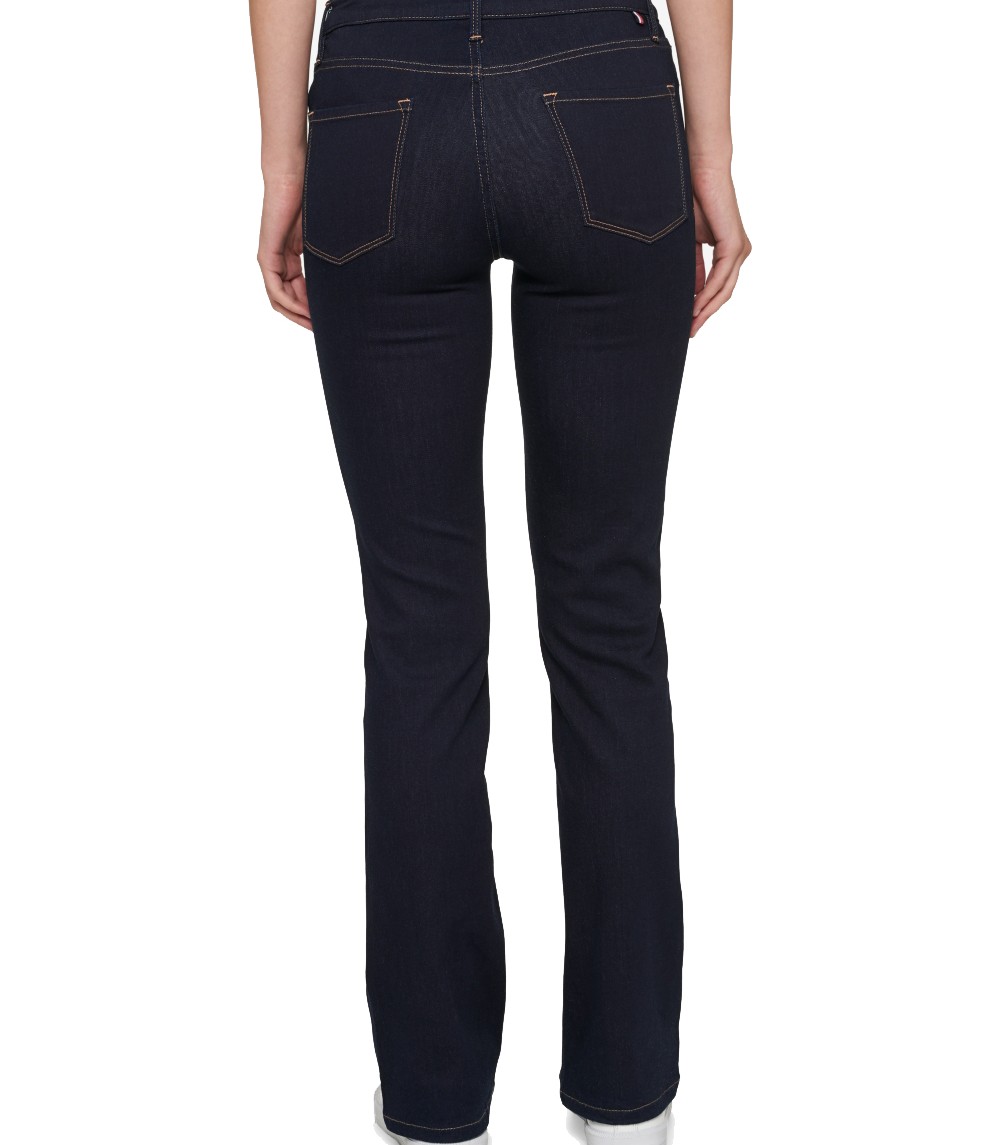 TOMMY HILFIGER NEW Women's Greenwich Midrise Straight Leg Jeans TEDO | eBay