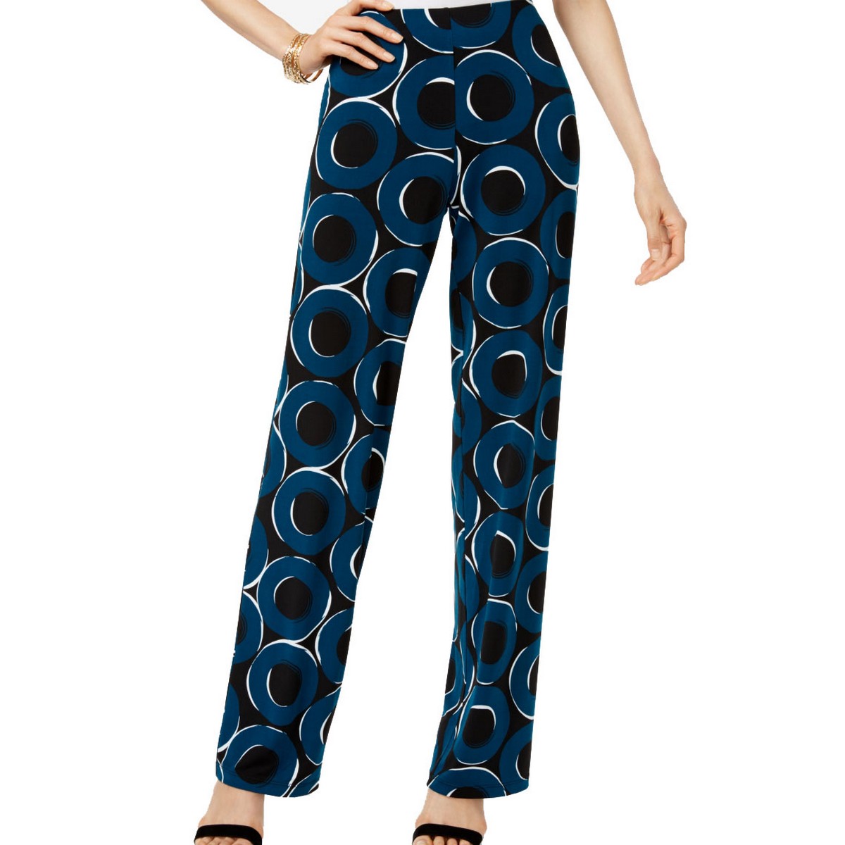 teal palazzo pants