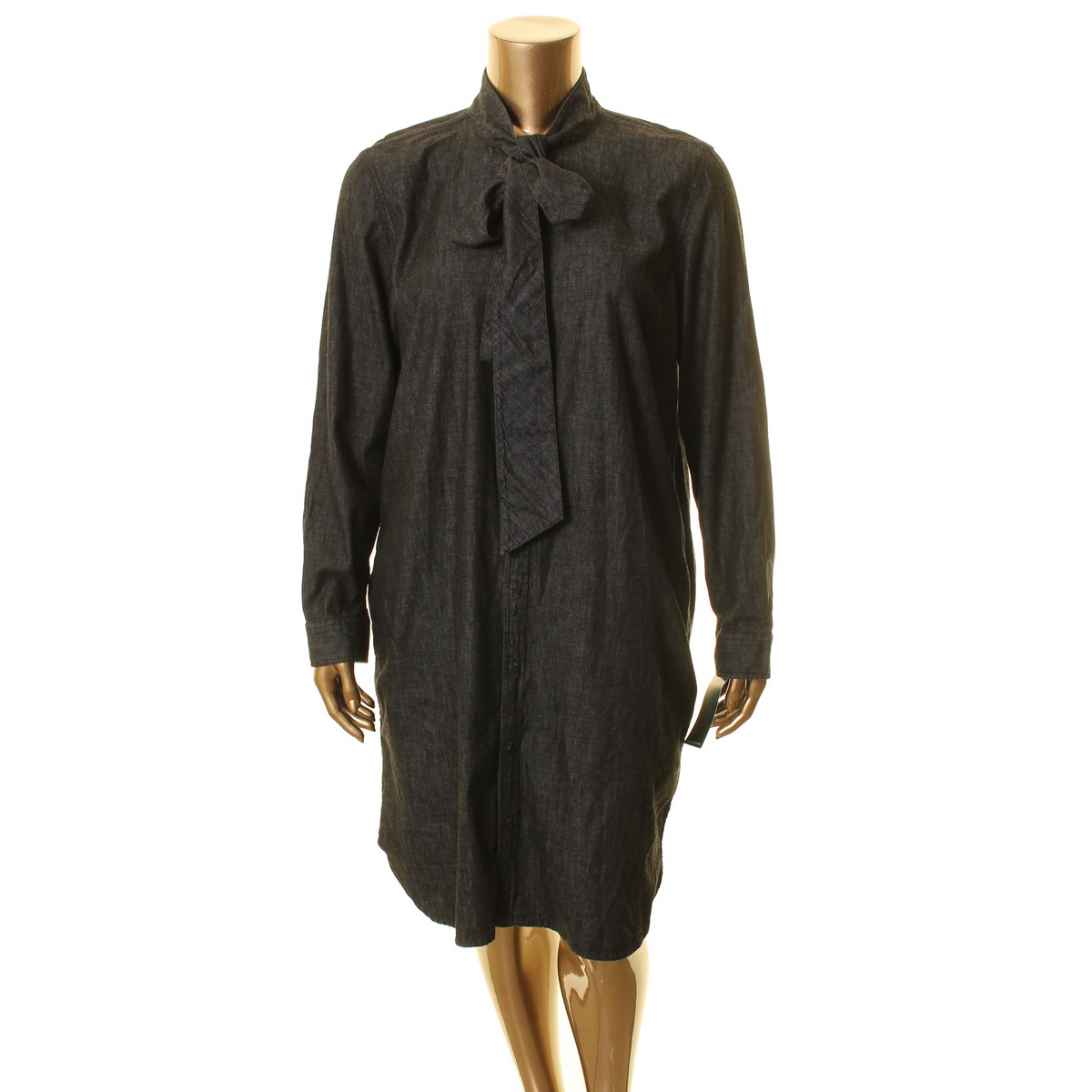 ralph lauren denim shirt dress
