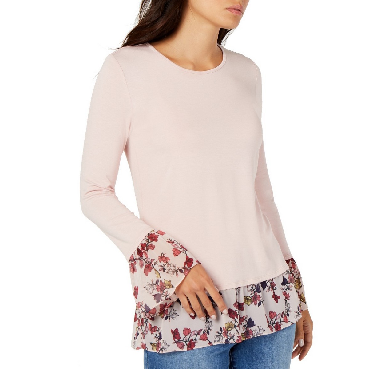 vince camuto bell sleeve blouse