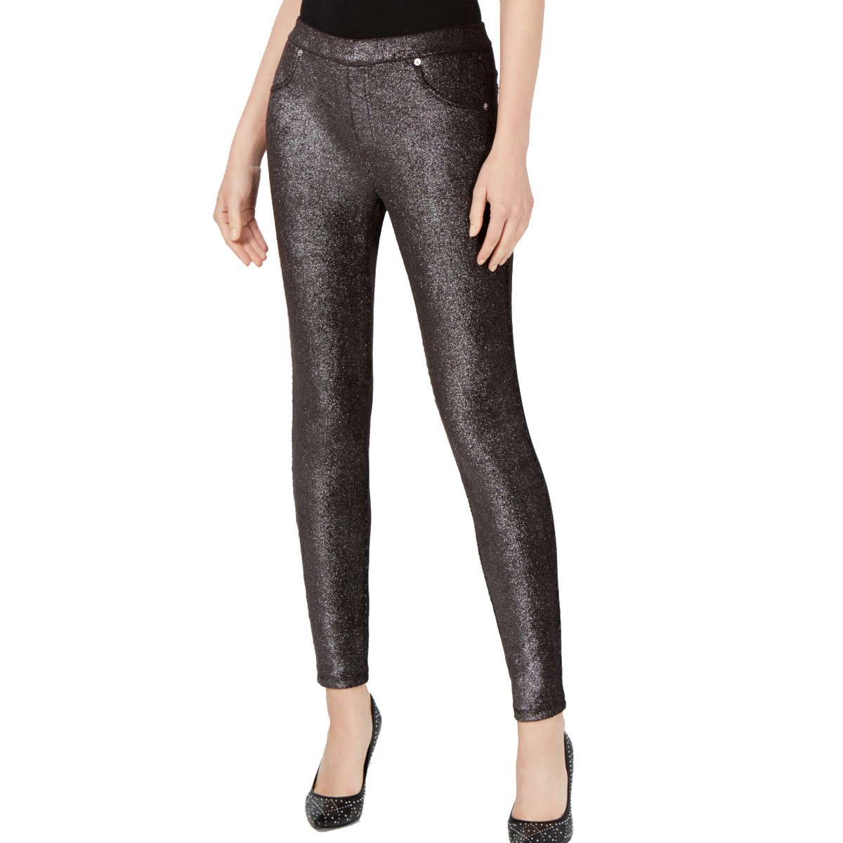 michael kors pants womens silver