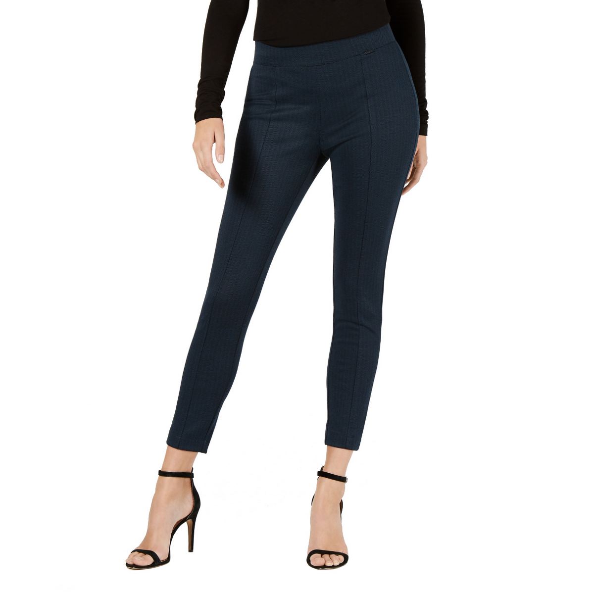 anne klein slim pull on pants