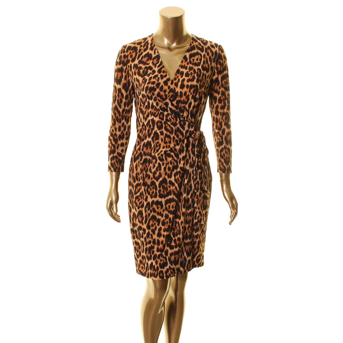 anne klein animal print dress