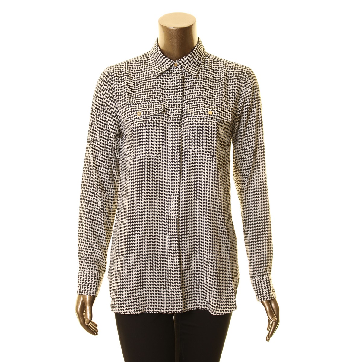 houndstooth button up