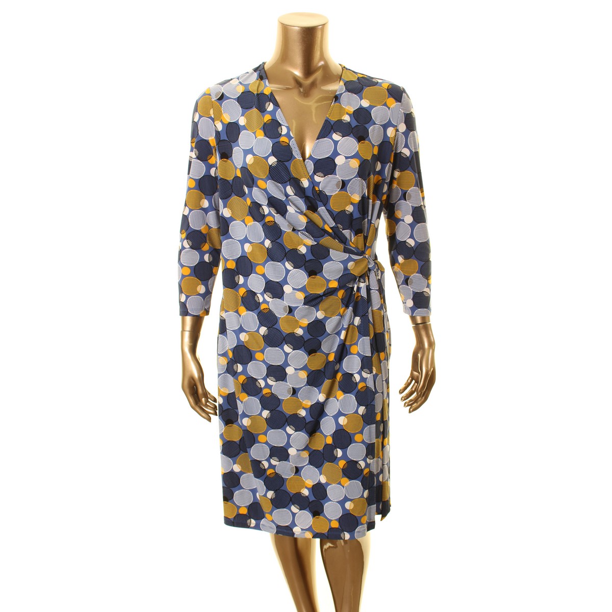 anne klein wrap dress