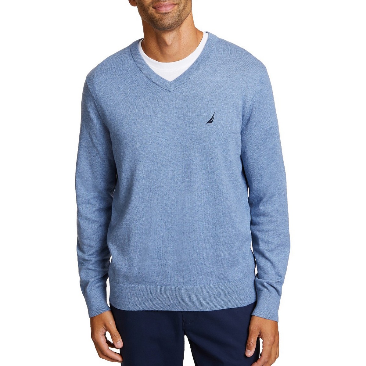 NAUTICA NEW Men's The Navtech Pullover V-Neck Sweater TEDO