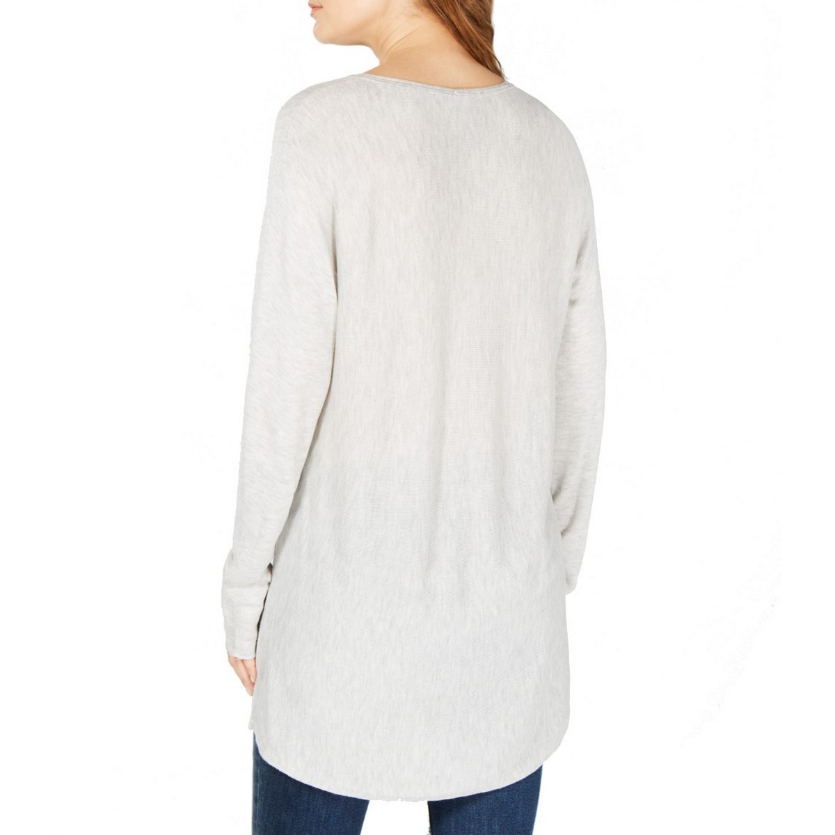 INC NEW Women's High-low Hem Tunic V-Neck Sweater Top TEDO - Picture 8 of 11