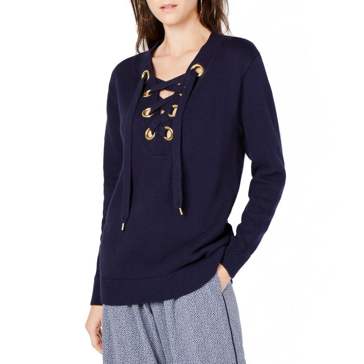 michael kors sweaters womens navy