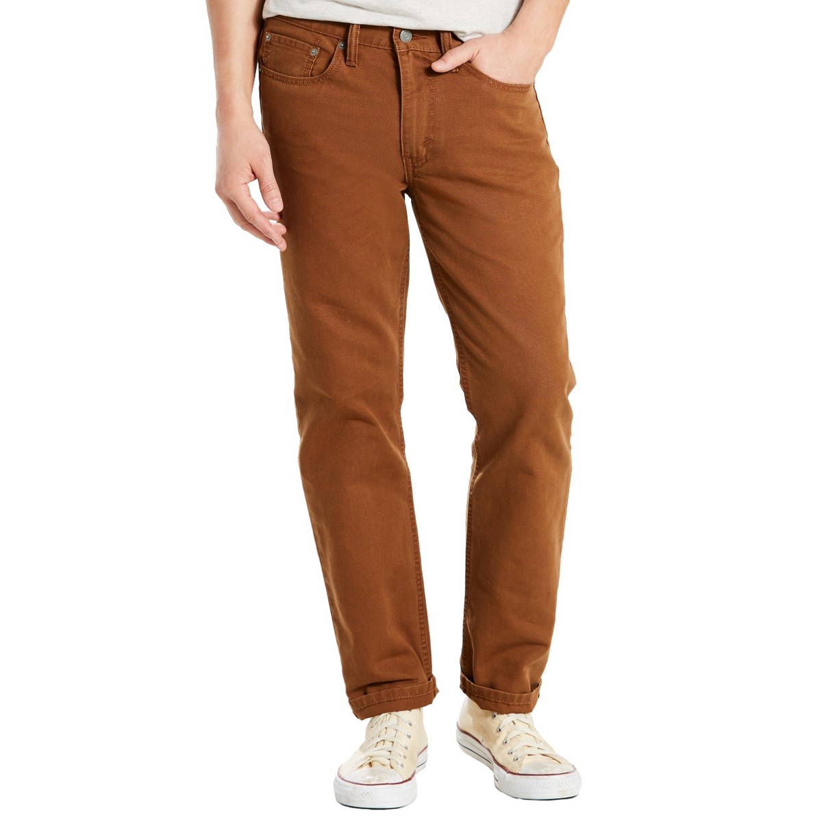 LEVIS NEW Men's Brown 514 Regular Fit Straight Leg Jeans 29X30 TEDO | eBay