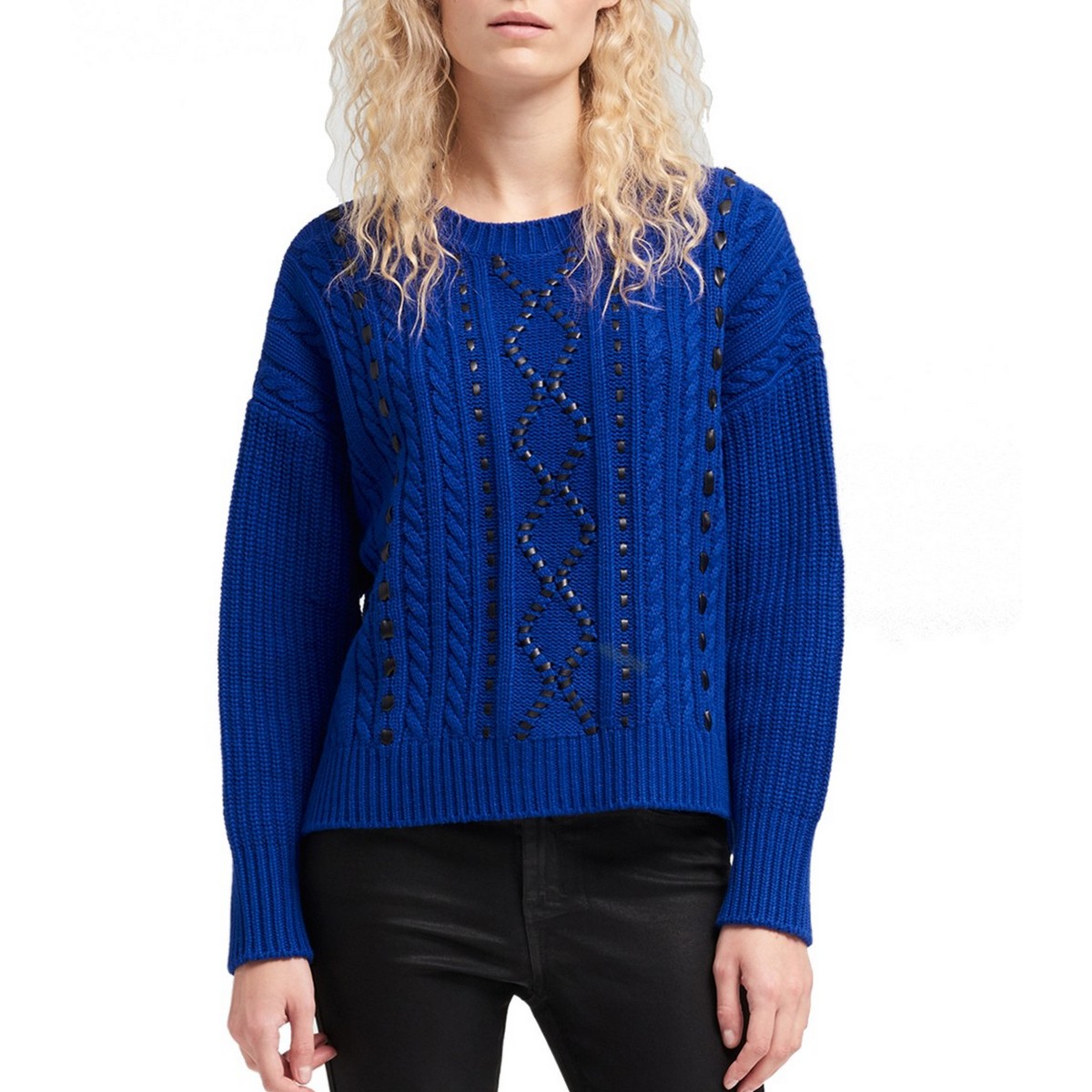 dkny blue sweater