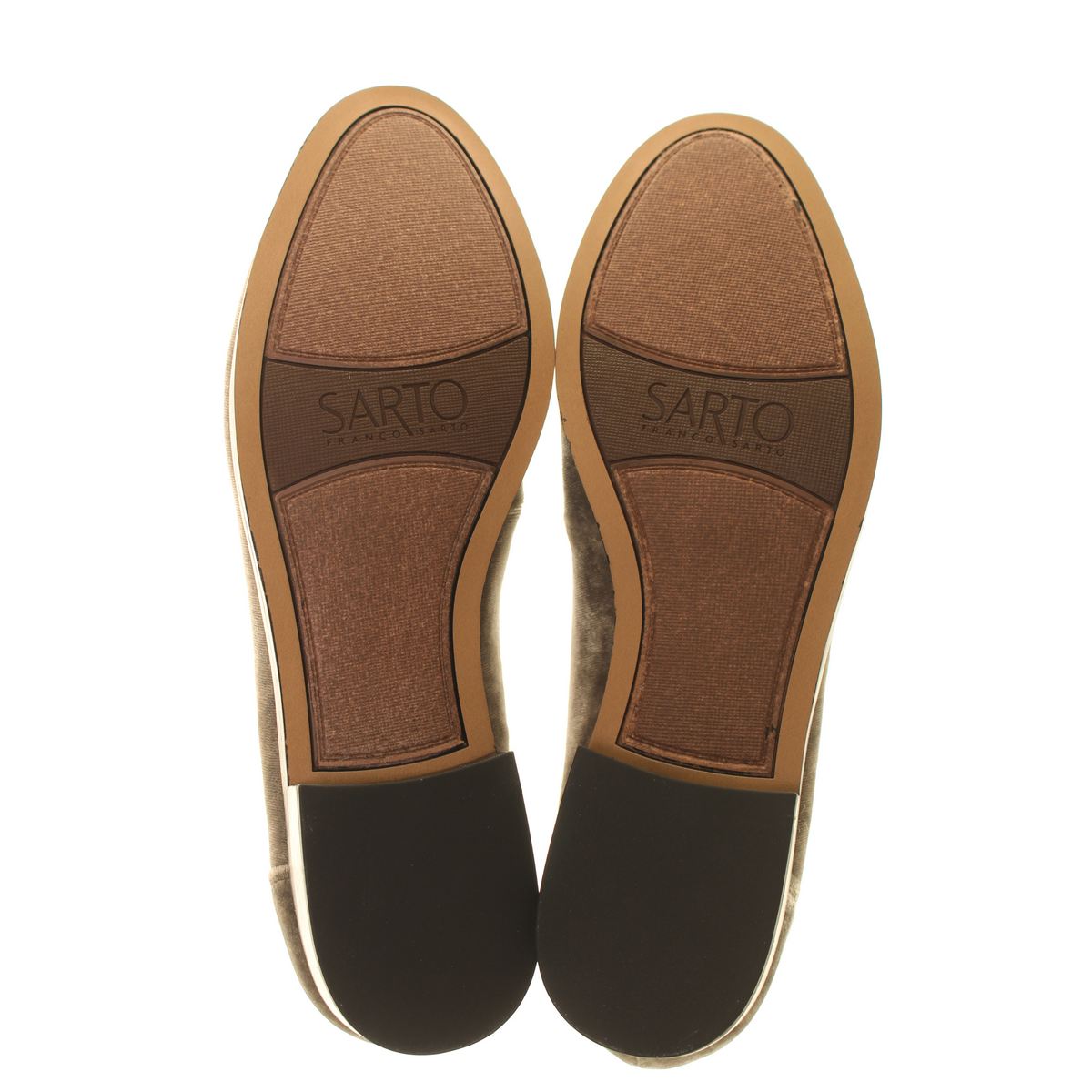 Mocasines planos para mujer SASTO BY FRANCO SASERTO Johanna de terciopelo TEDO - Imagen 8 de 12