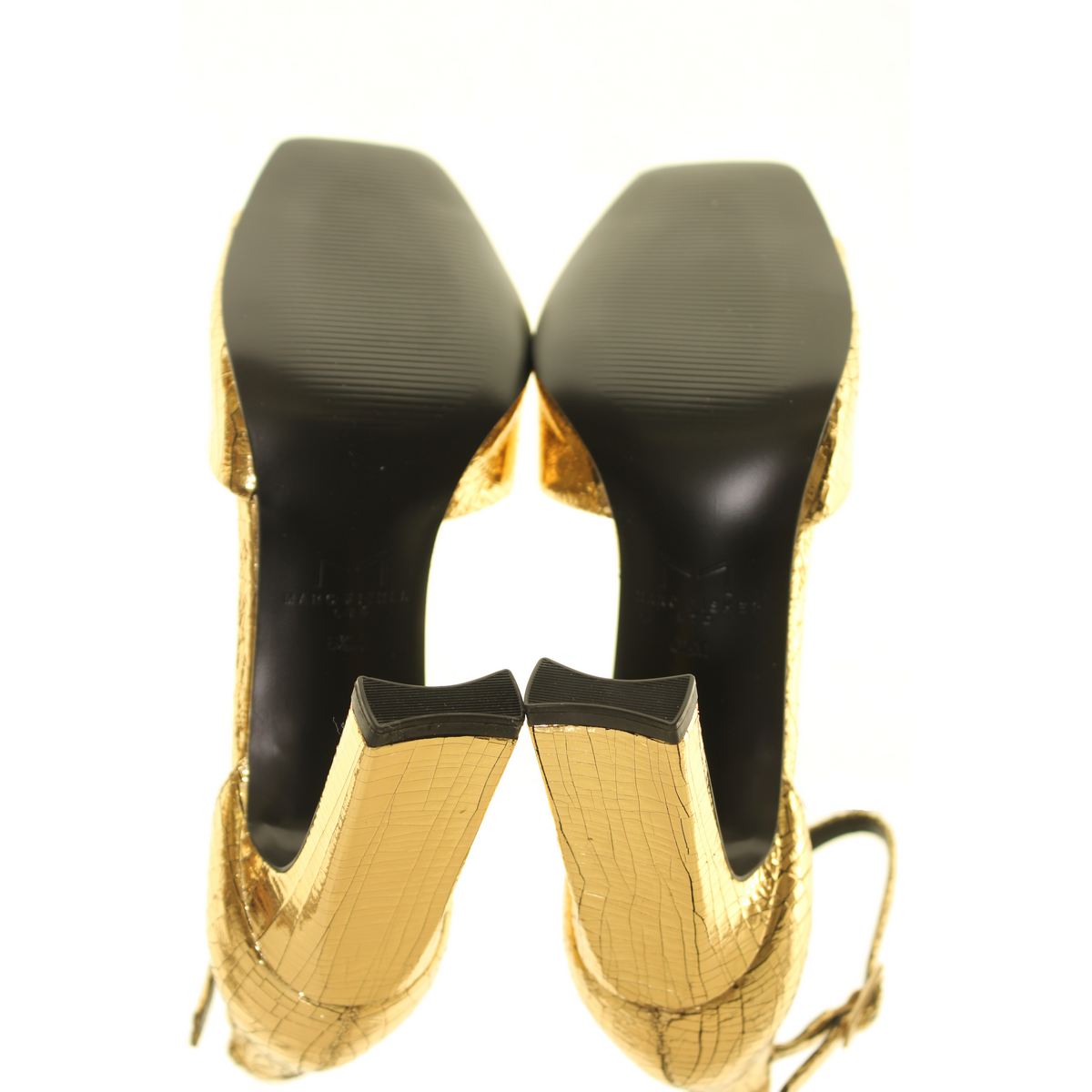 MARC FISHER LTD NUEVAS Sandalias de terciopelo para mujer Harlin con correa al tobillo TEDO - Imagen 11 de 11