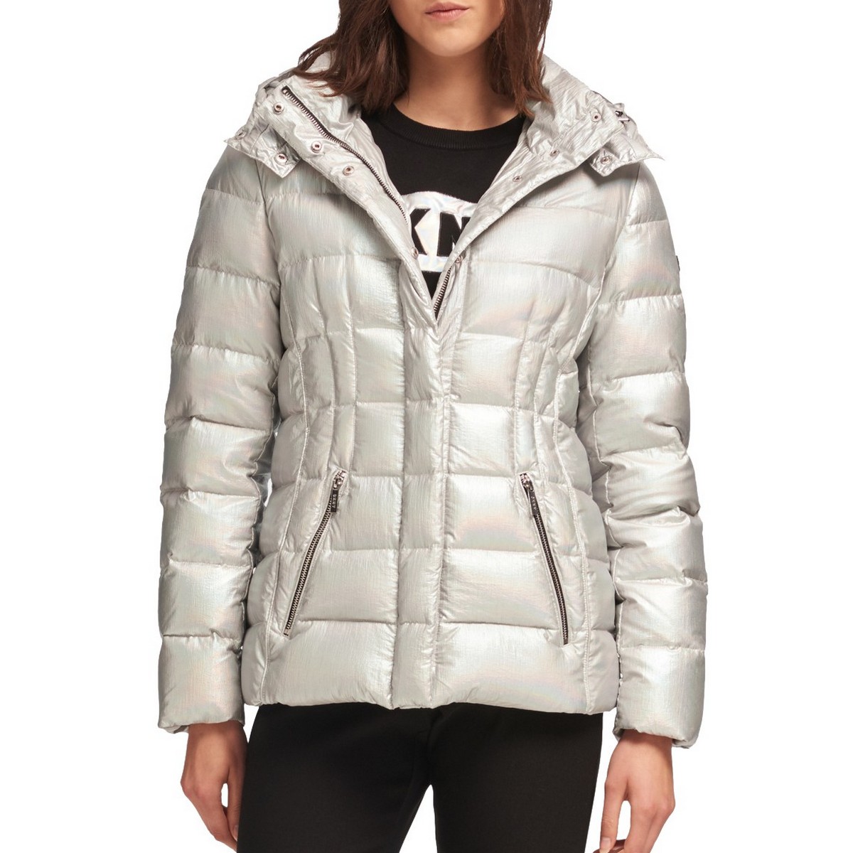 DKNY long Quilted Puffer. Куртка DKNY женская d36597. DKNY Womens Faux fur Hooded Jacket Coat Black. Куртка DKNY Style b 3150967.