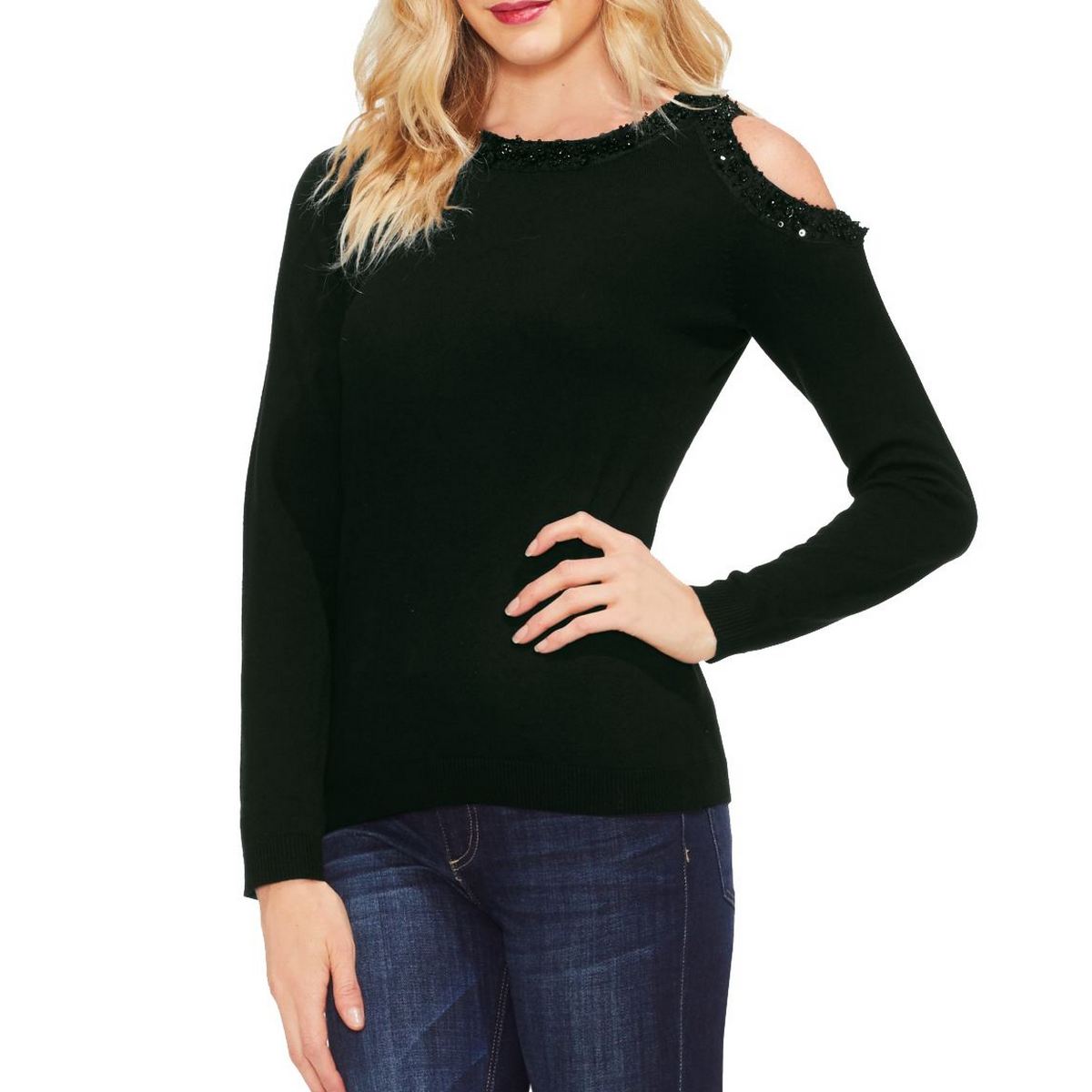 vince camuto cold shoulder top