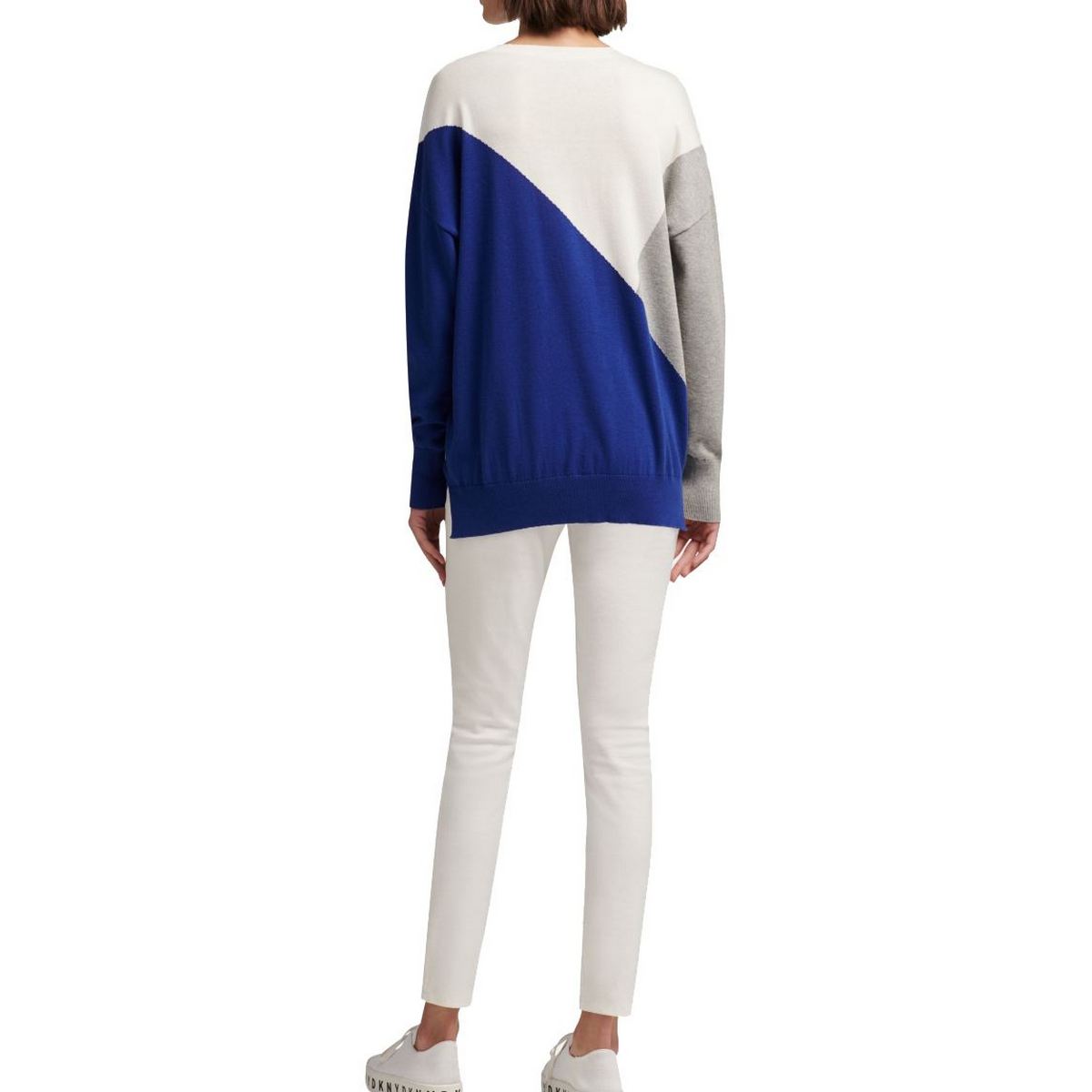 DKNY NEW Women's Cotton Colorblock 