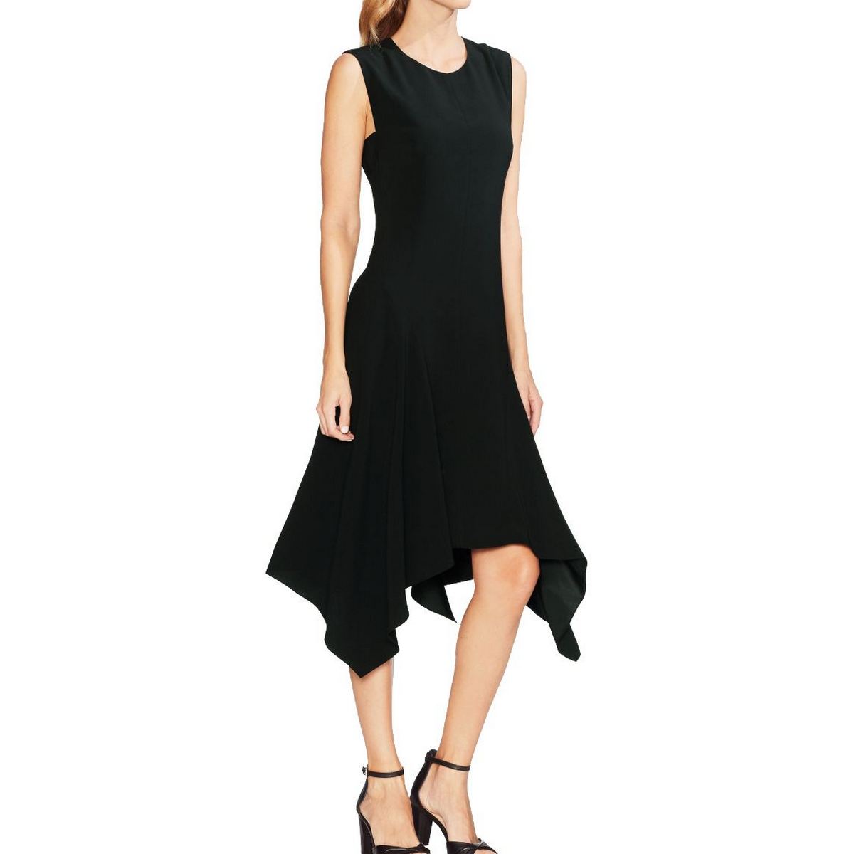 vince camuto handkerchief dress