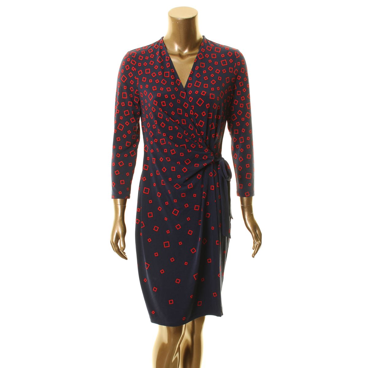 anne klein wrap dress