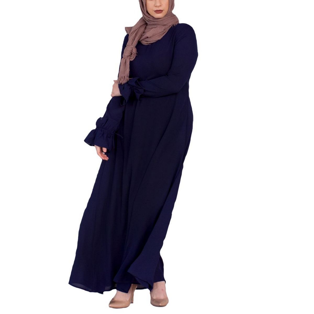 VERONA NEW Women's Elisa Tie Sleeve Maxi Dress TEDO