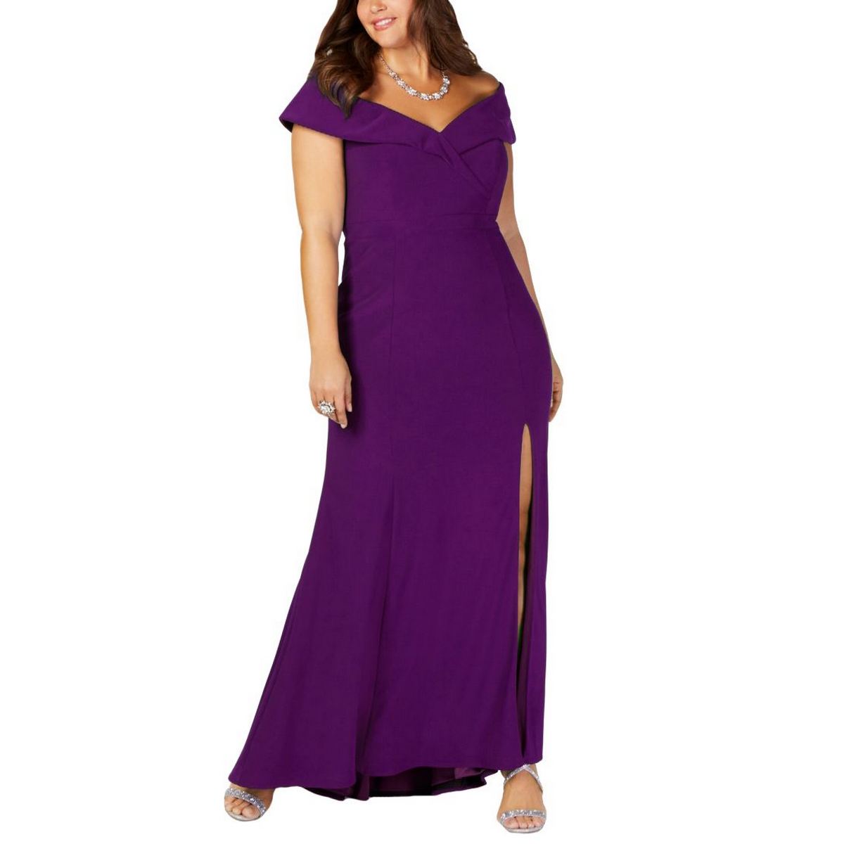 xscape plus size gowns