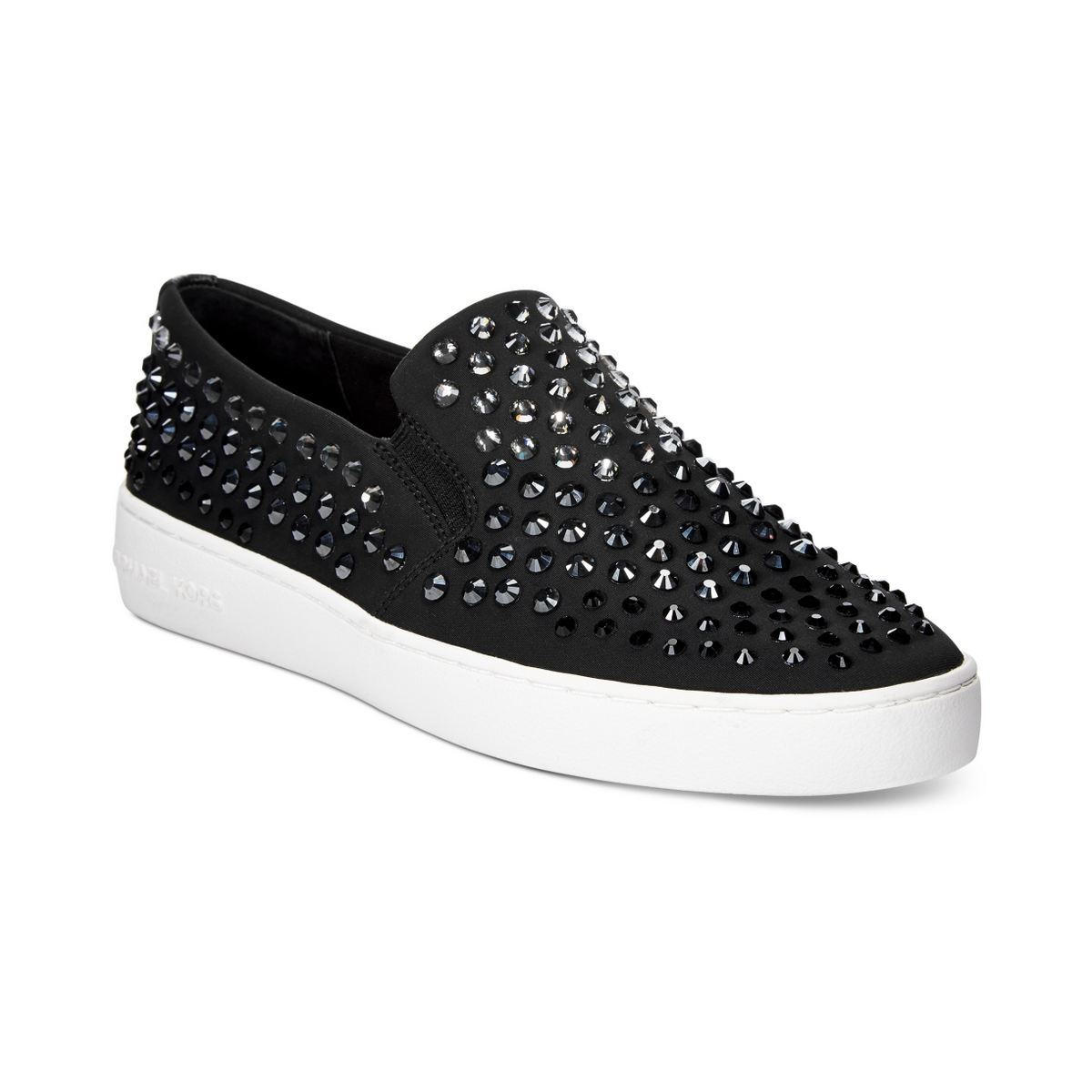 MICHAEL KORS NEW Women�s Black Keaton Studded Slipon