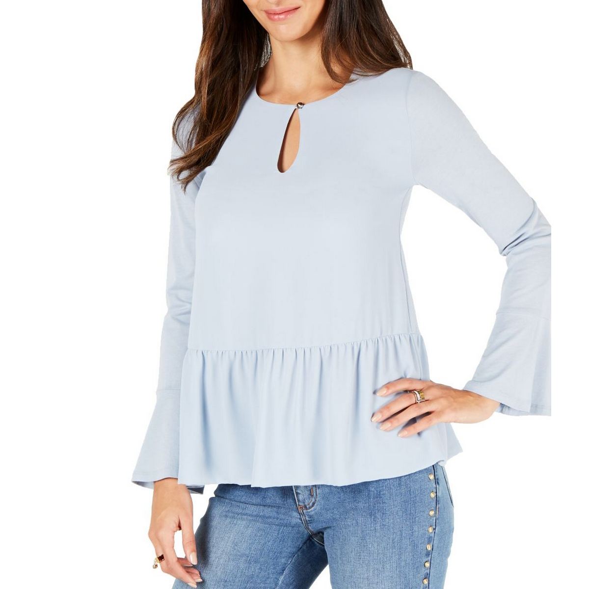 michael kors ruffle blouse