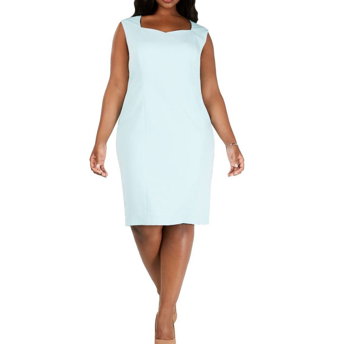 sweetheart neckline sheath dress