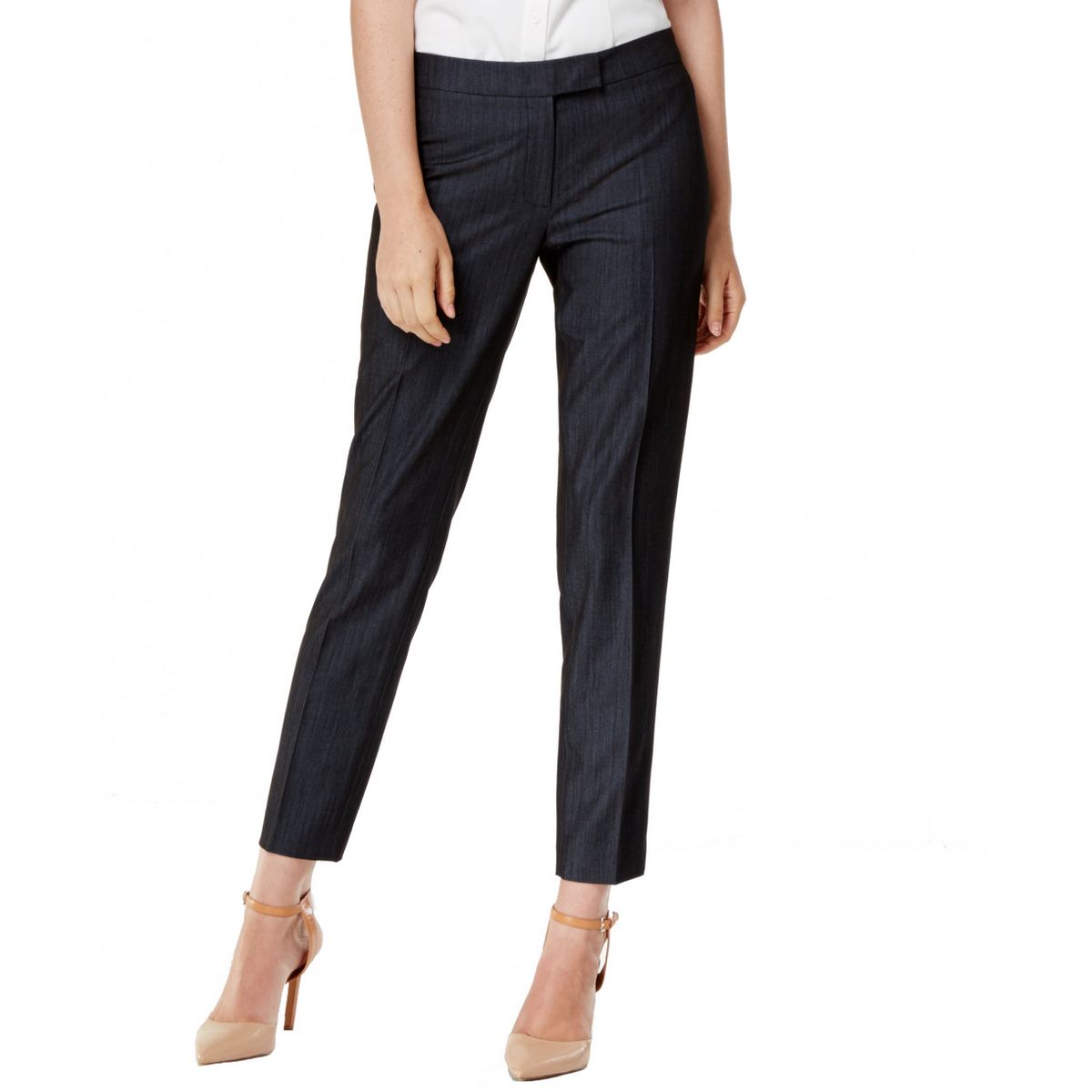 anne klein indigo twill pants