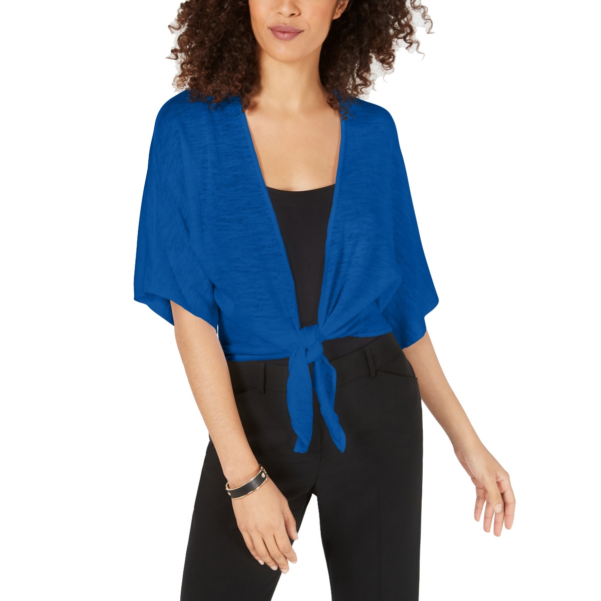 women's ballet style wrap cardigan