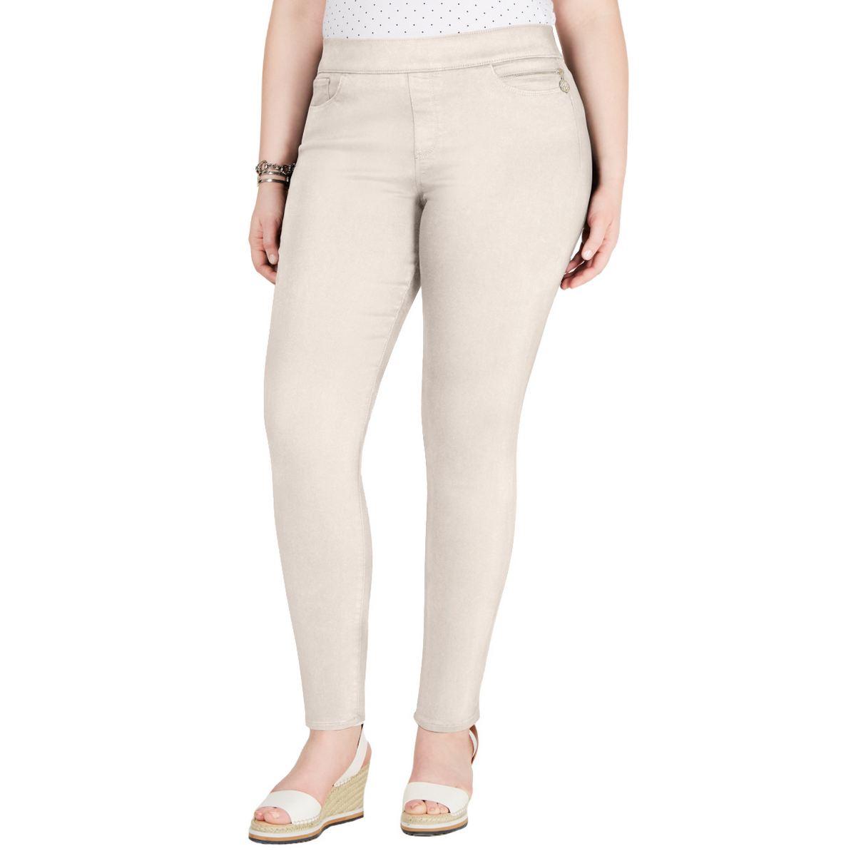 beige skinny pants womens
