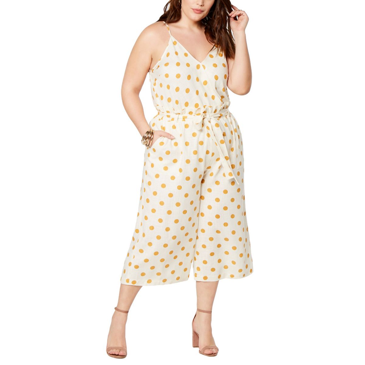 monteau polka dot jumpsuit