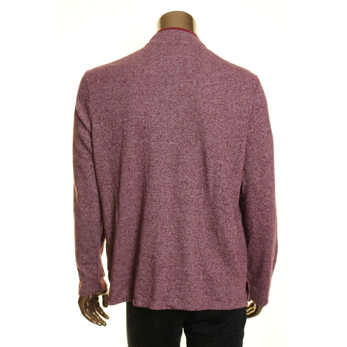 VERTICAL COMSTOCK Men's Marled-knit French Terry Pullover Sweatshirt TEDO - Picture 10 of 10