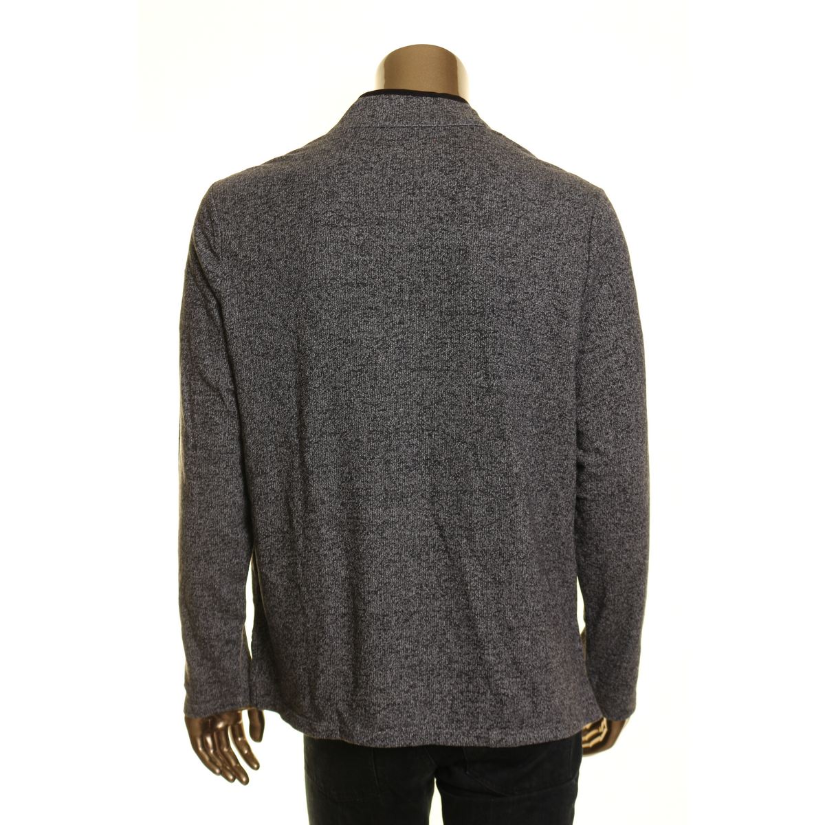 VERTICAL COMSTOCK Men's Marled-knit French Terry Pullover Sweatshirt TEDO - Picture 8 of 10