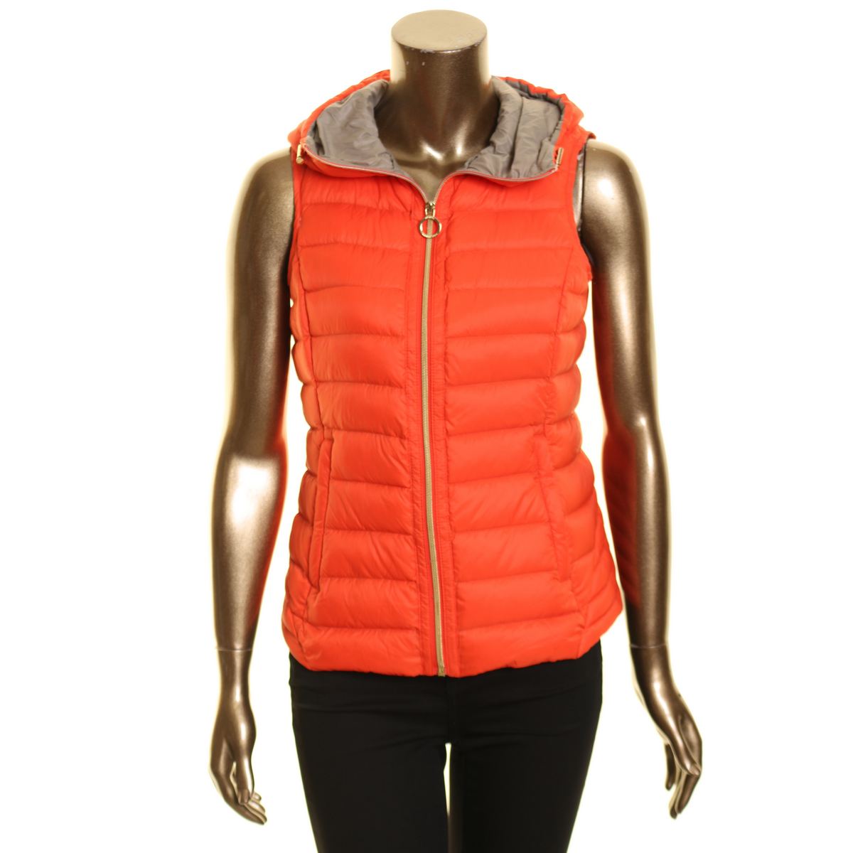 michael kors vest womens orange