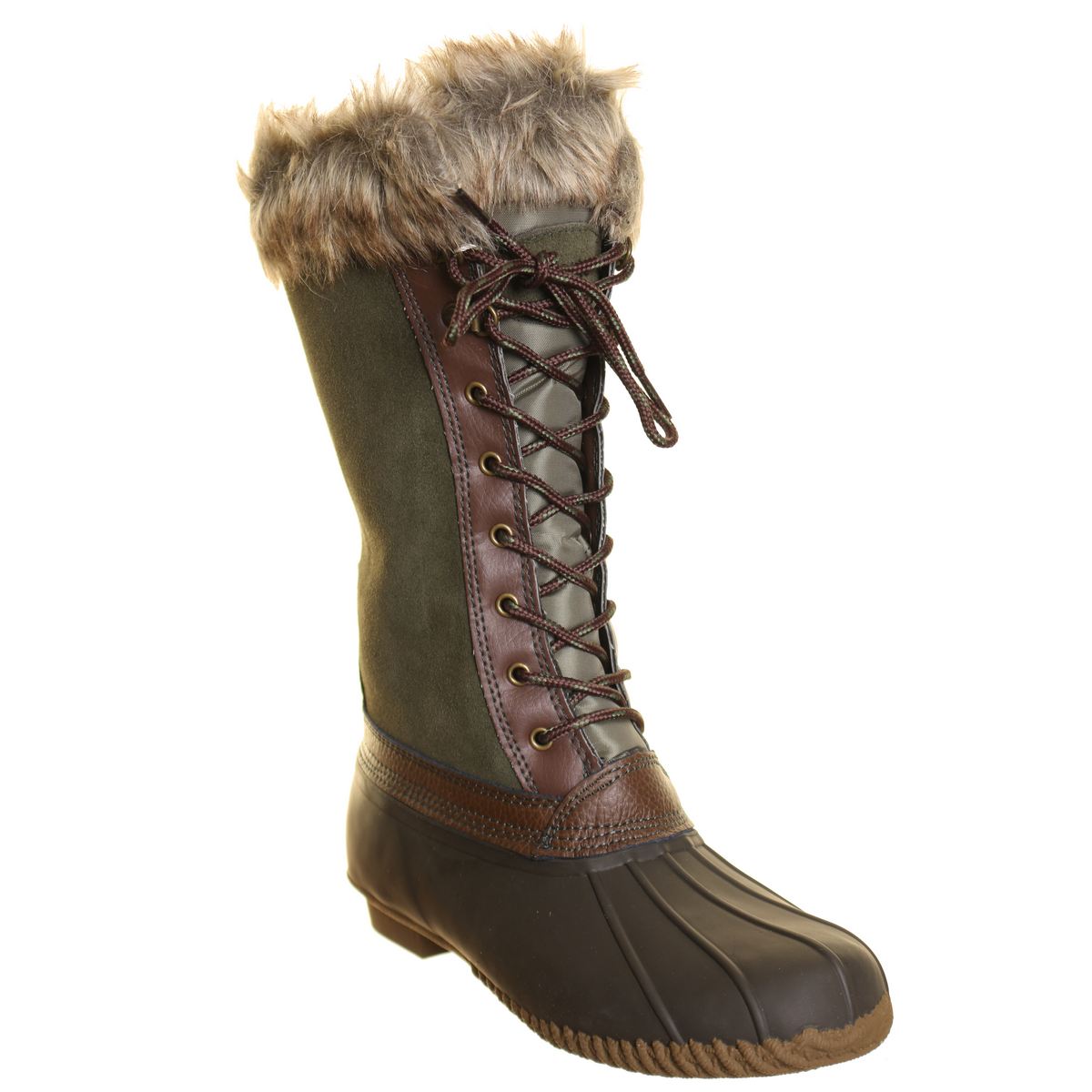 SPORTO NEU Damen Natasha Kunstfell Wildleder Winterstiefel Schuhe TEDO - Bild 13 von 16