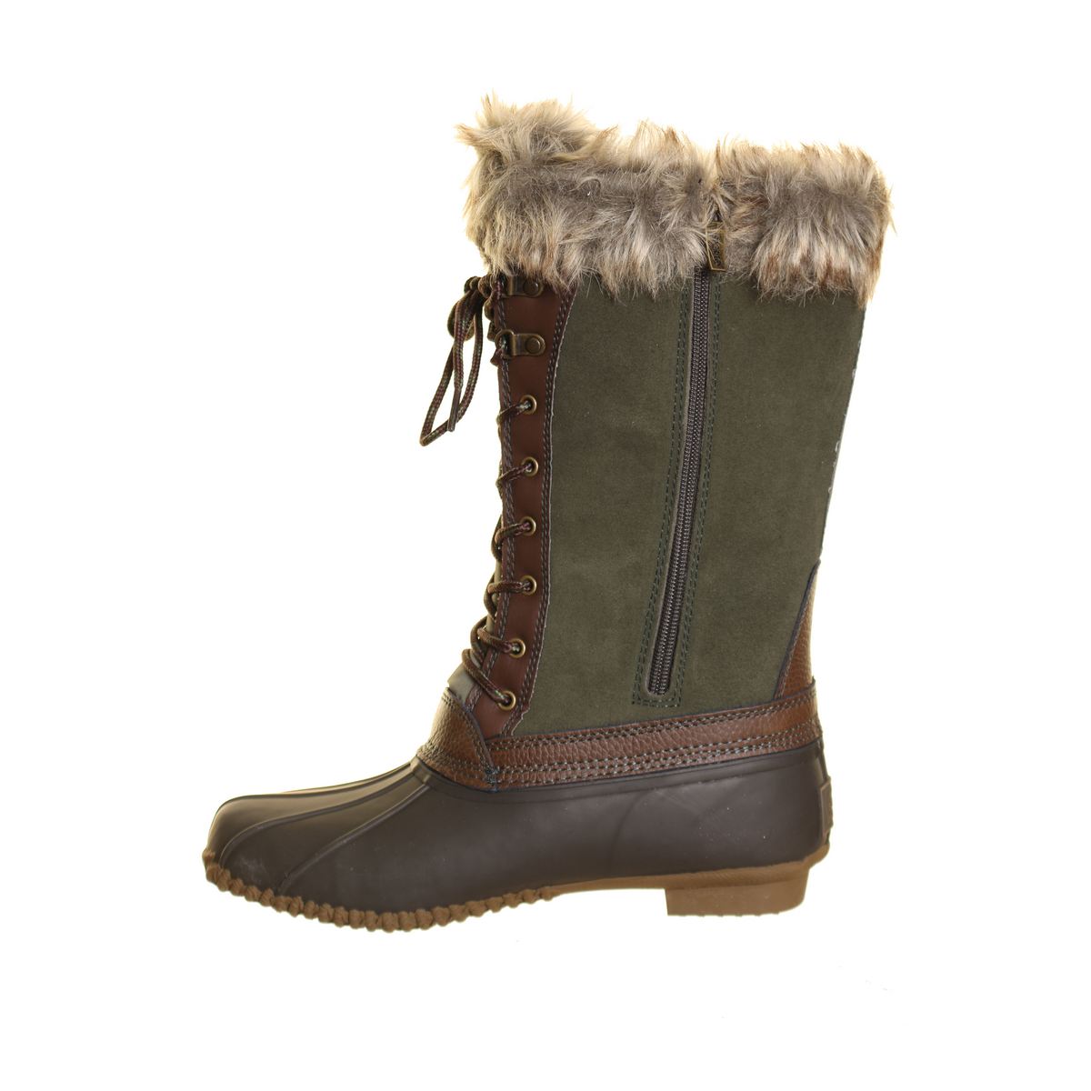 SPORTO NEU Damen Natasha Kunstfell Wildleder Winterstiefel Schuhe TEDO - Bild 14 von 16