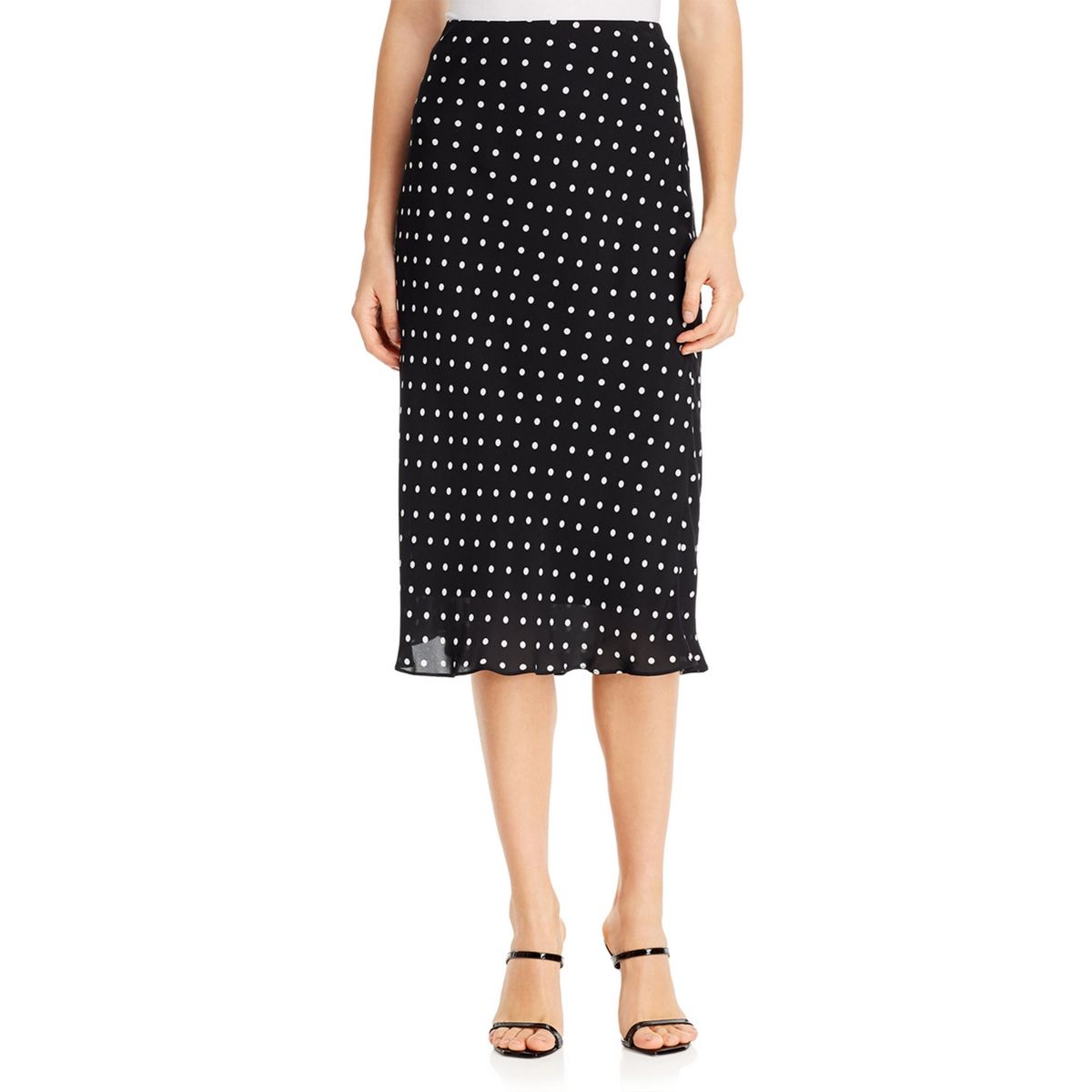 ELIE TAHARI NEW Women's Black/ivory Alex Polka-dot Pull On
