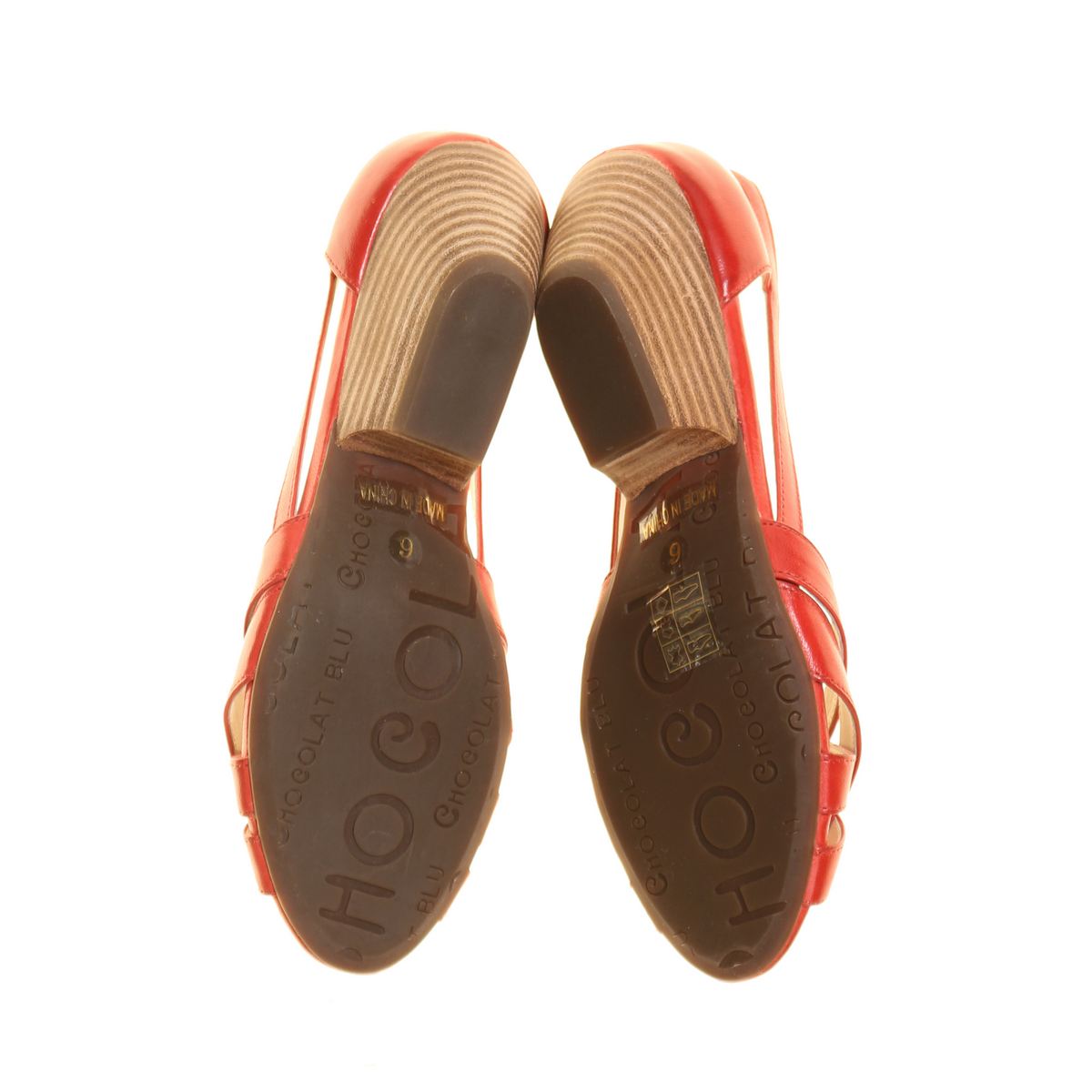 NUEVO CHOCOLATE BLU Sandalias para mujer Crisscross Gilly Punta Abierta Zapatos TEDO - Imagen 11 de 13