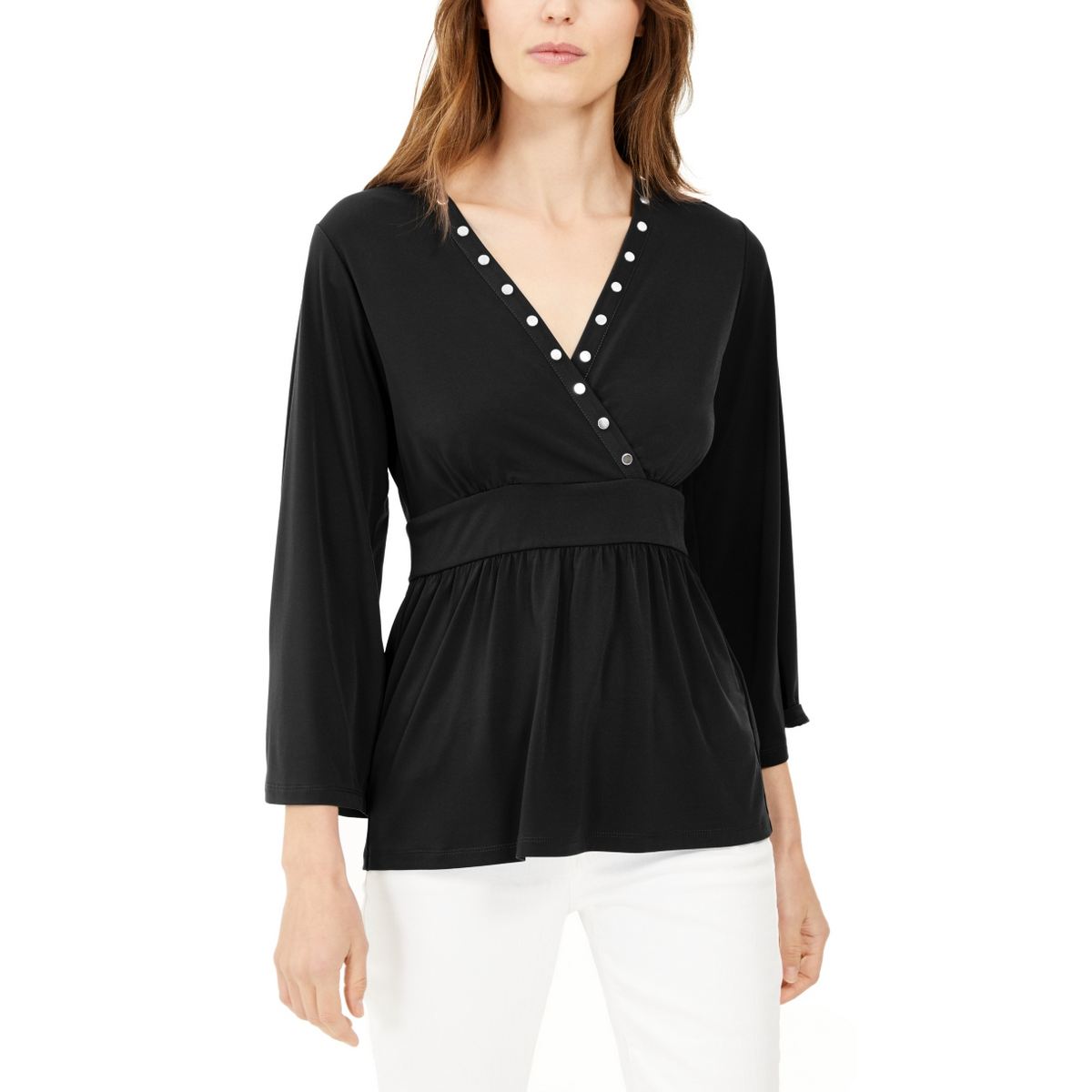 michael kors v neck top